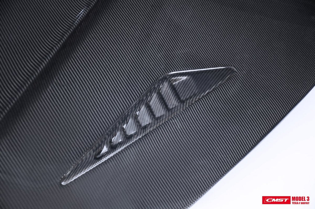 CMST - TESLA MODEL 3 CARBON FIBRE BONNET / HOOD V2