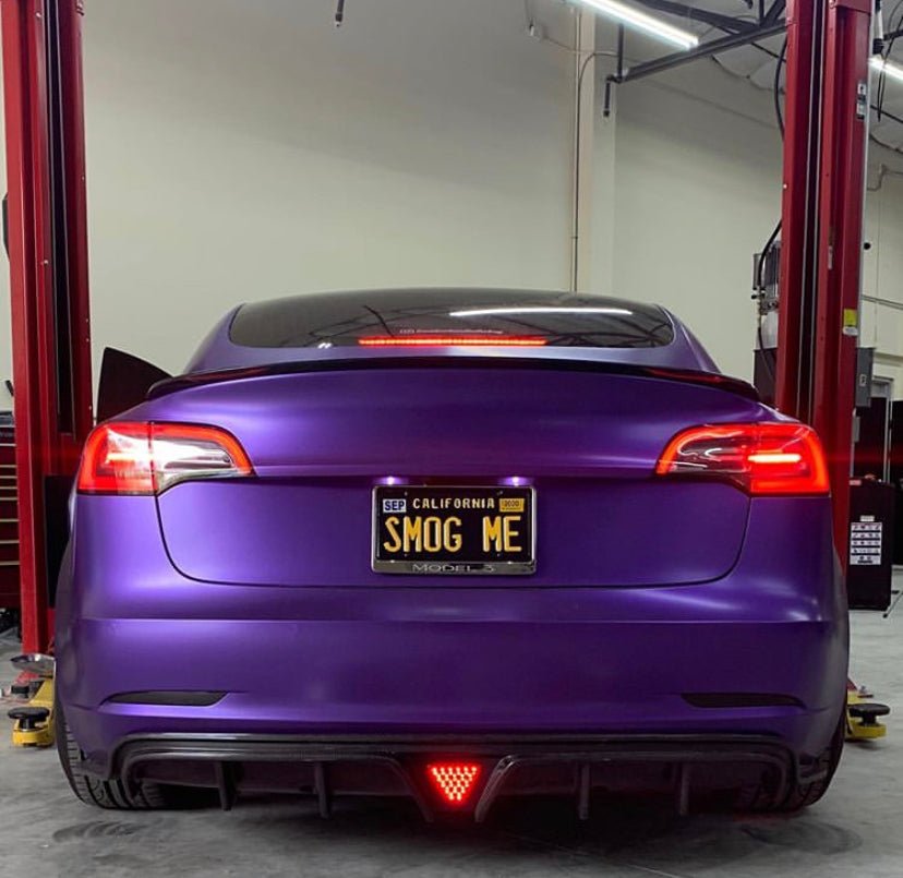 CMST - TESLA MODEL 3 CARBON FIBRE DIFFUSER V2