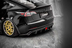 CMST - TESLA MODEL 3 CARBON FIBRE DIFFUSER V2
