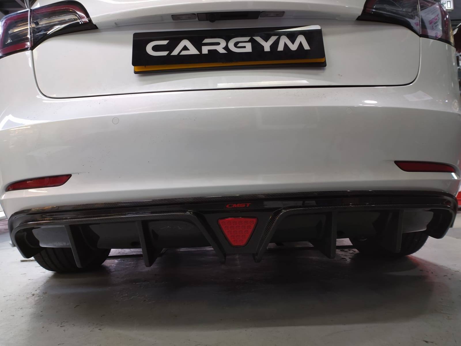CMST - TESLA MODEL 3 CARBON FIBRE DIFFUSER V2