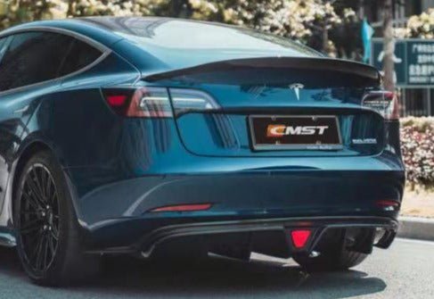 CMST - TESLA MODEL 3 CARBON FIBRE DIFFUSER V2