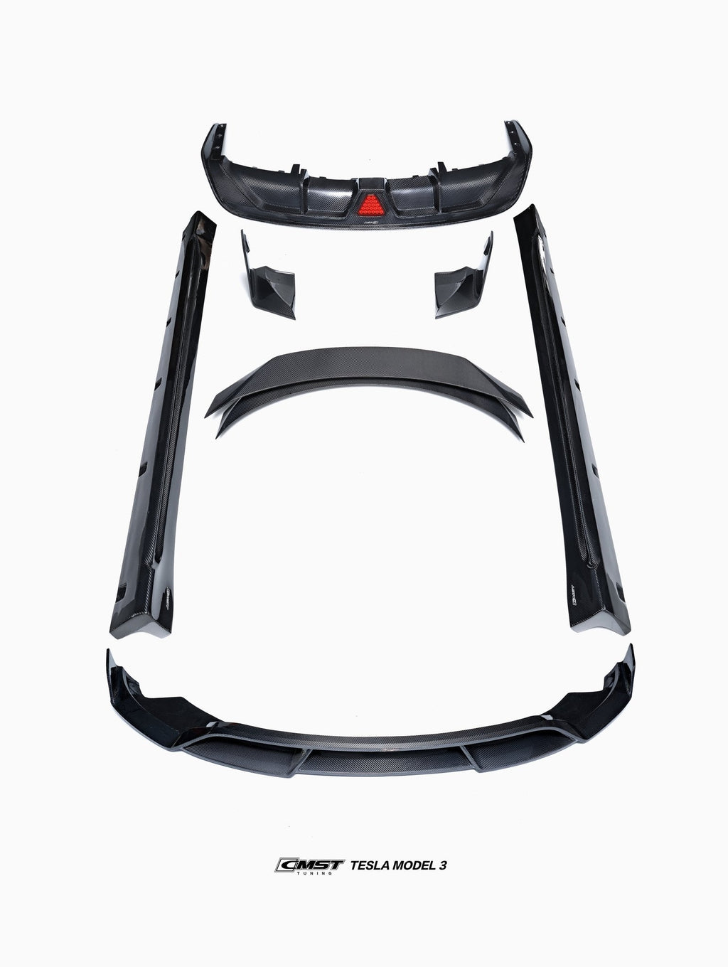 CMST - TESLA MODEL 3 HIGHLAND 2024 + CARBON FIBRE FULL BODY KIT V1
