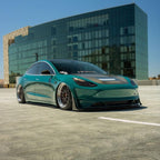 CMST - TESLA MODEL 3 CARBON FIBRE GLASS TRANSPARENT BONNET / HOOD V1