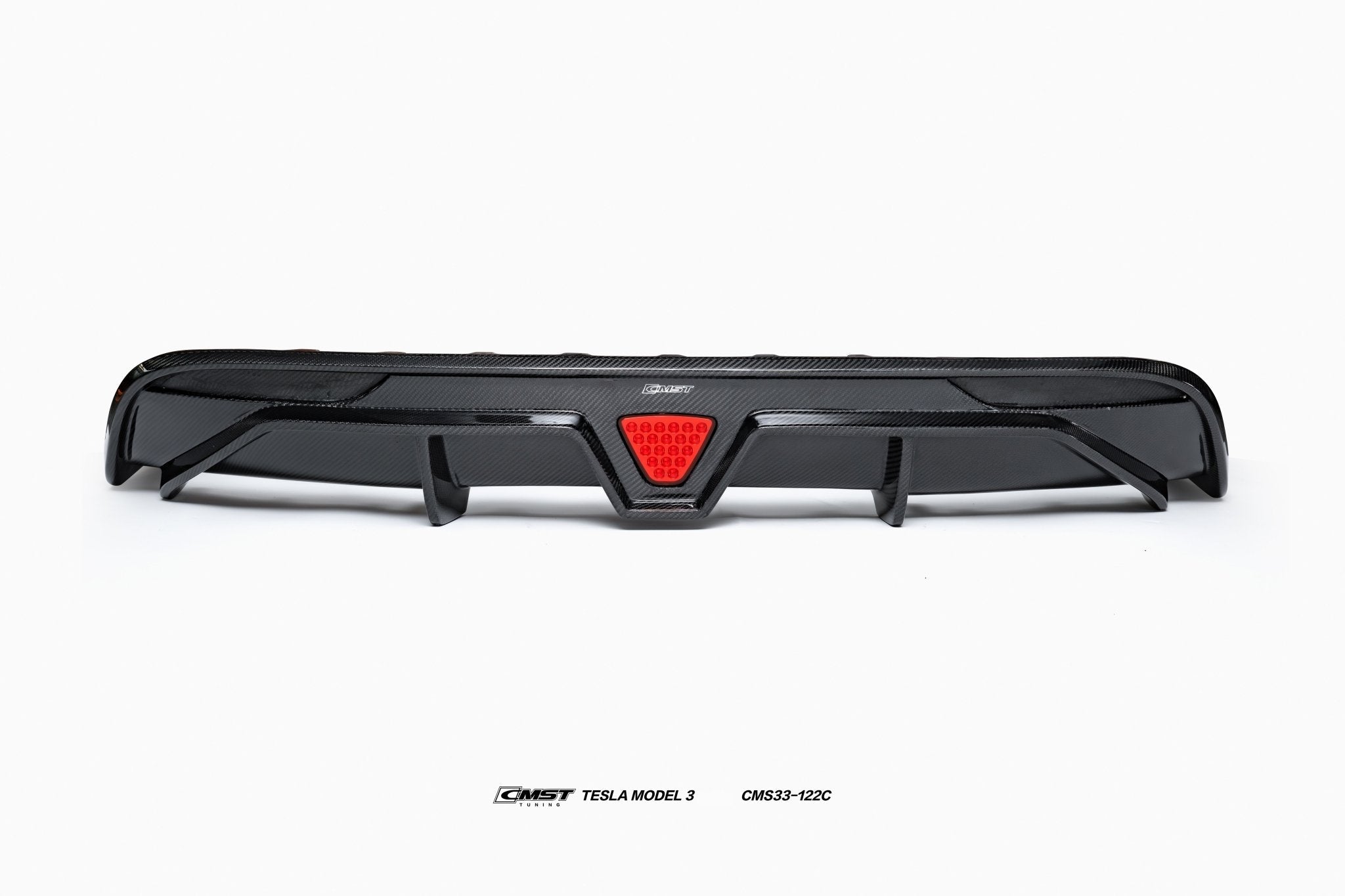 CMST - TESLA MODEL 3 HIGHLAND 2024+ CARBON FIBRE REAR DIFFUSER & CANARDS