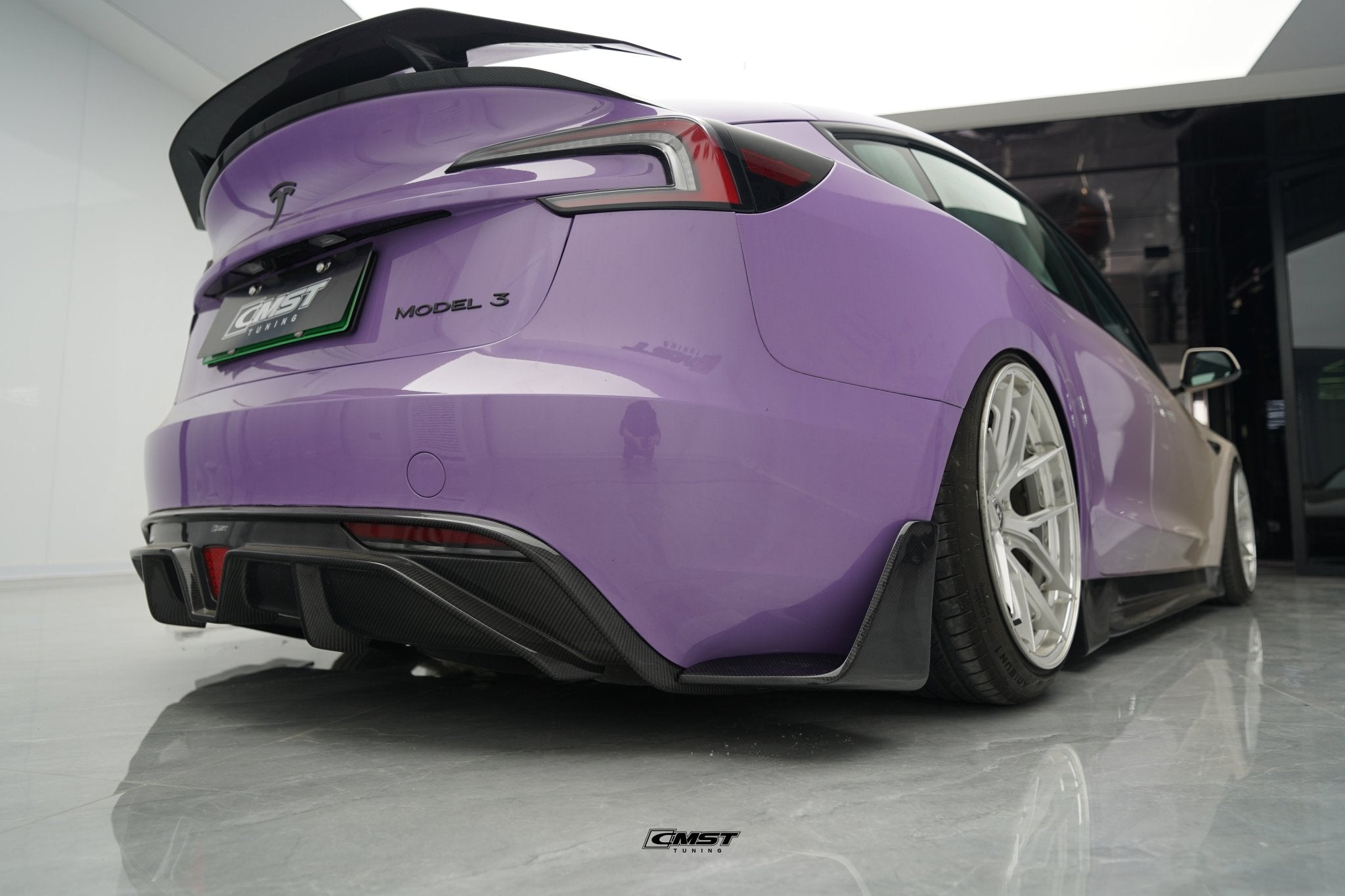 CMST - TESLA MODEL 3 HIGHLAND 2024+ CARBON FIBRE REAR SPOILER V1