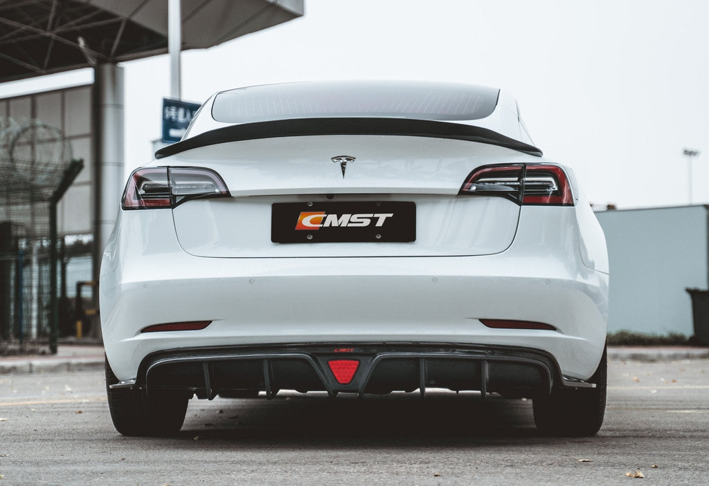 CMST - TESLA MODEL 3 CARBON FIBRE SPOILER V1