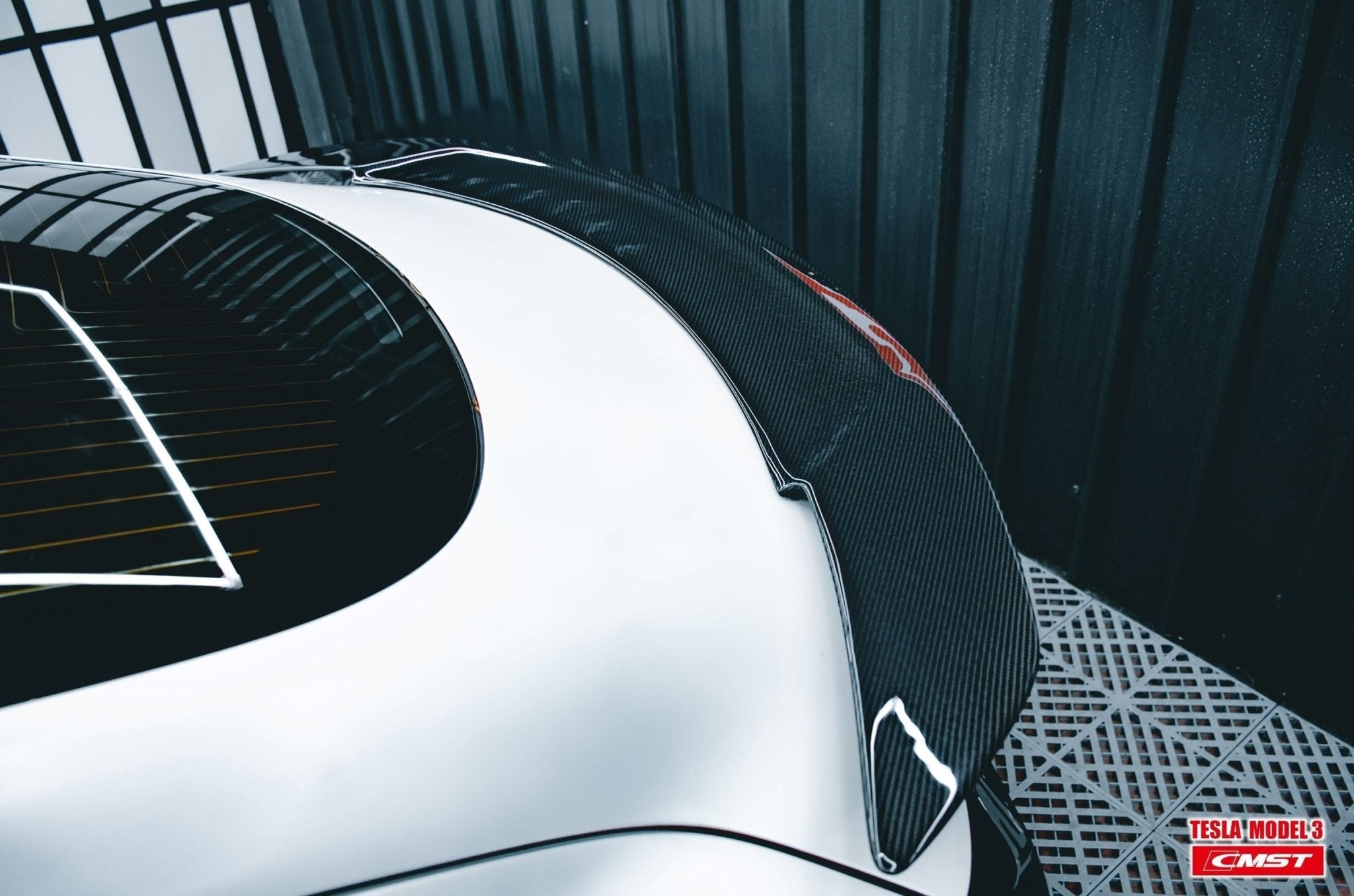 CMST - TESLA MODEL 3 CARBON FIBRE SPOILER V3