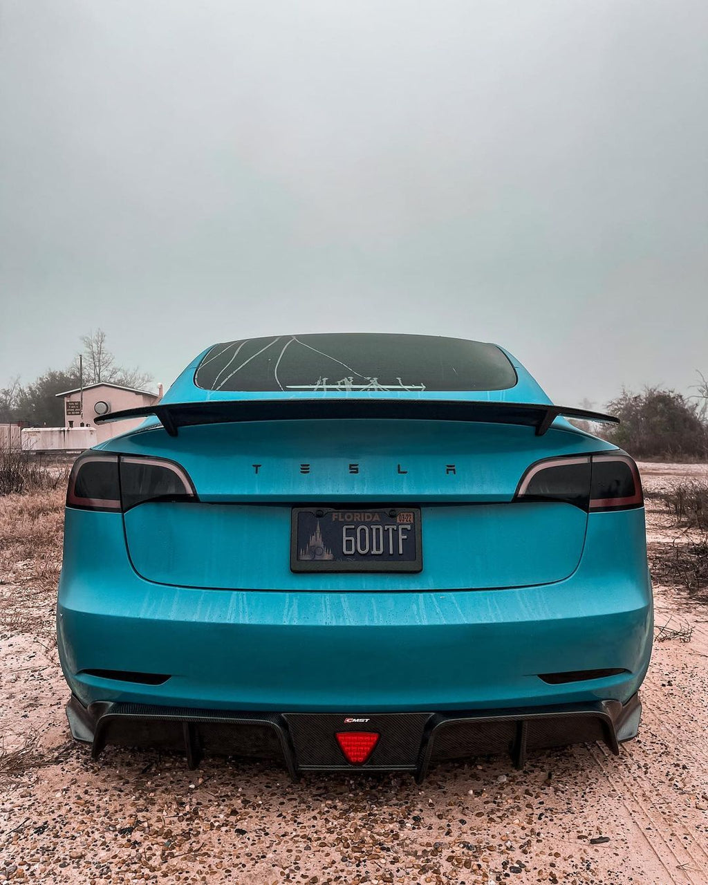 CMST - TESLA MODEL 3 CARBON FIBRE SPOILER V3
