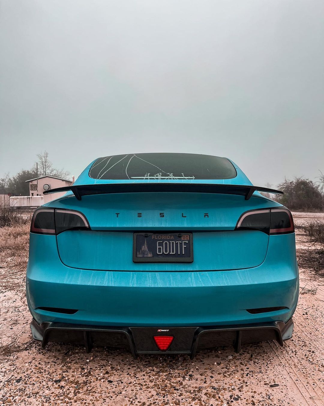 CMST - TESLA MODEL 3 CARBON FIBRE SPOILER V3