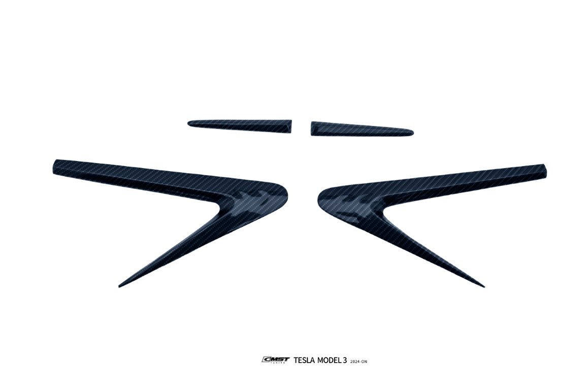 CMST - TESLA MODEL 3 HIGHLAND 2024+ CARBON FIBRE FENDER TRIM