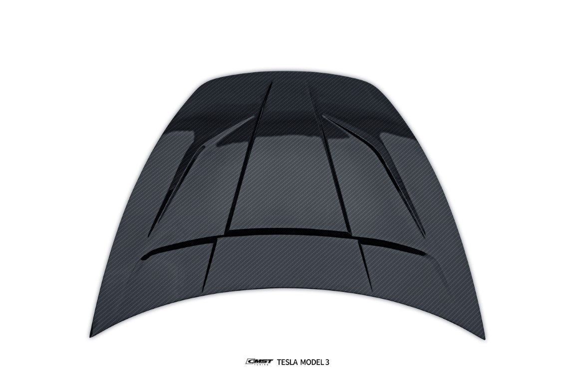 CMST - TESLA MODEL 3 HIGHLAND 2024+ CARBON FIBRE HOOD BONNET V1
