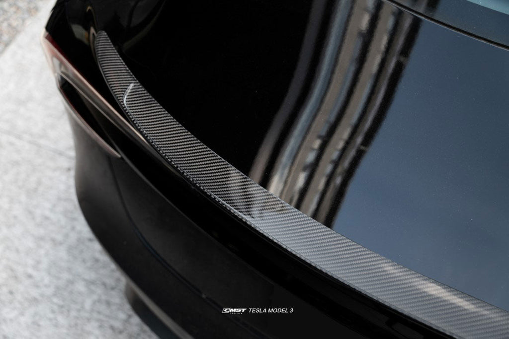 CMST - TESLA MODEL 3 HIGHLAND 2024+ CARBON FIBRE SPOILER V3