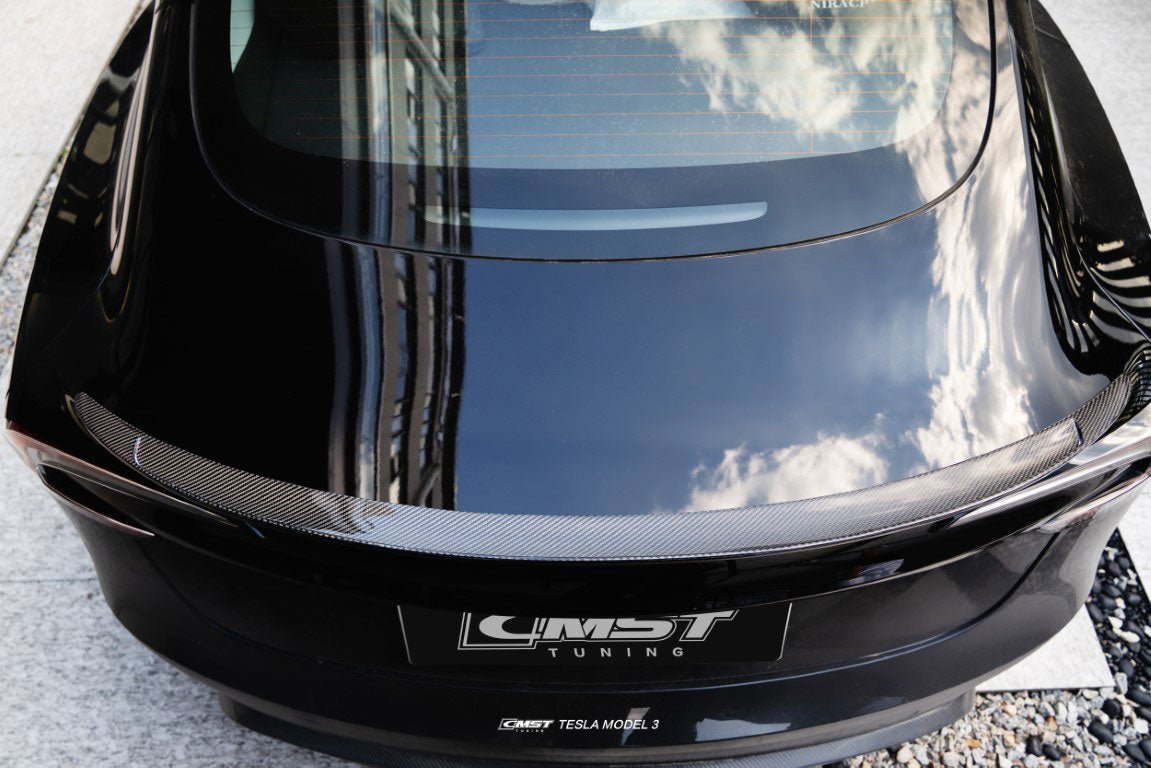 CMST - TESLA MODEL 3 HIGHLAND 2024+ CARBON FIBRE SPOILER V3