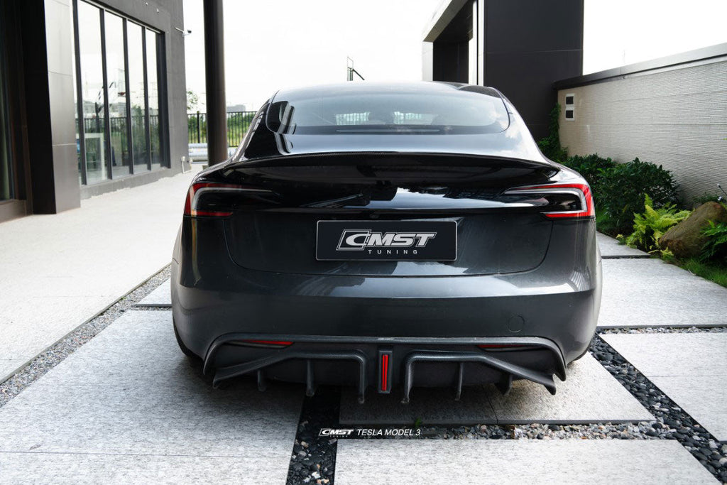 CMST - TESLA MODEL 3 HIGHLAND 2024+ CARBON FIBRE SPOILER V3