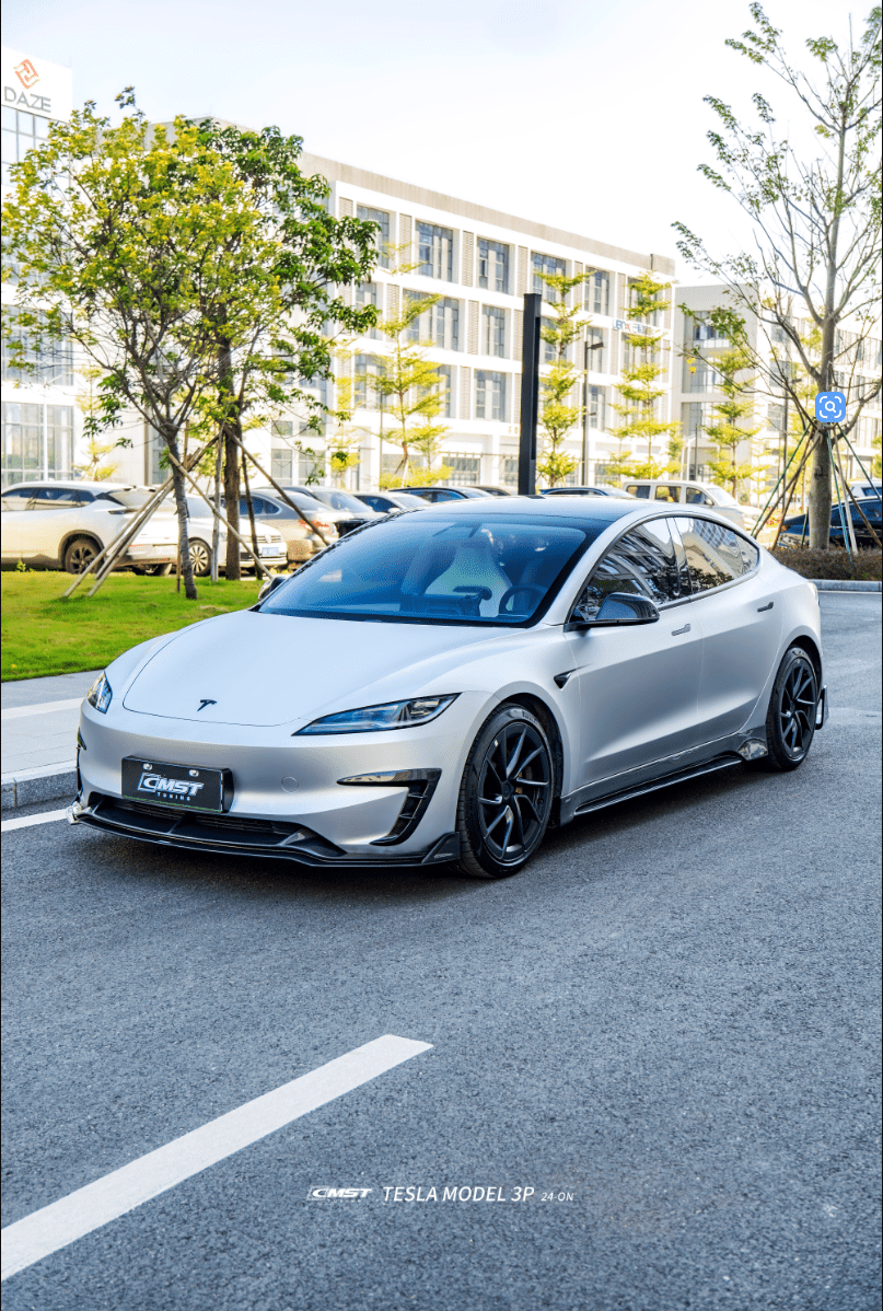 CMST - TESLA MODEL 3P HIGHLAND PERFORMANCE DRY CARBON FIBER FRONT LIP