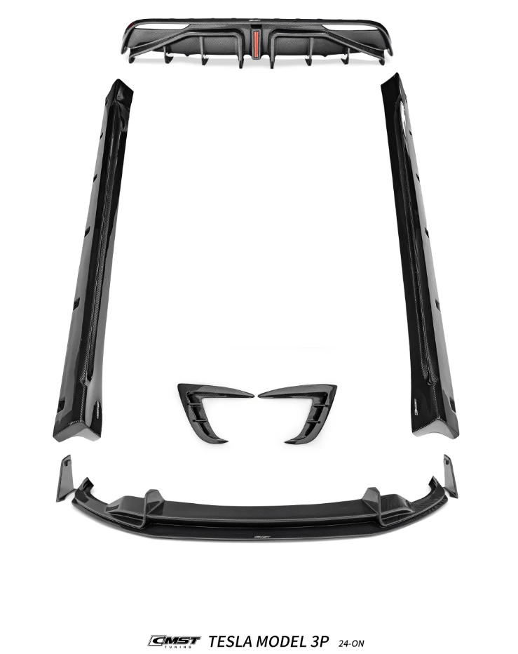 CMST - TESLA MODEL 3P PERFORMANCE HIGHLAND DRY CARBON FIBER BODYKIT