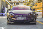CMST - TESLA MODEL S CARBON FIBRE FRONT LIP SPLITTER