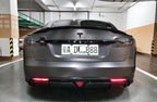 CMST - TESLA MODEL S CARBON FIBRE REAR DIFFUSER WITH LED BRAKE LIGHT
