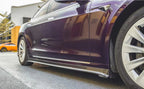 CMST - TESLA MODEL S CARBON FIBRE SIDE SKIRTS