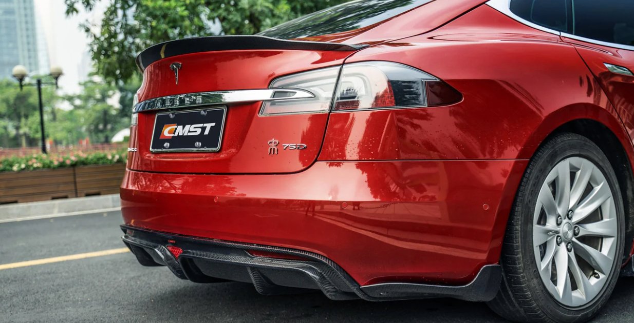 CMST - TESLA MODEL S CARBON FIBRE SPOILER