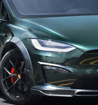 CMST - TESLA MODEL X CARBON FIBRE WIDEBODY WHEEL ARCHES FULL SET