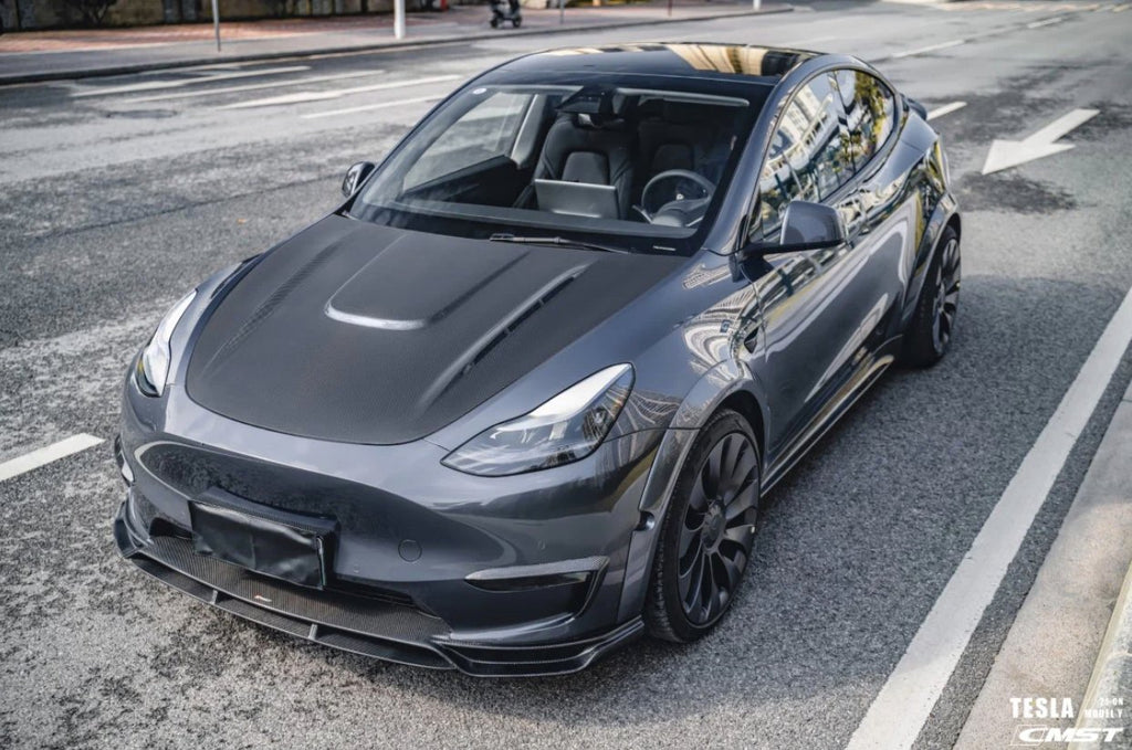 CMST - TESLA MODEL Y CARBON FIBRE BONNET HOOD