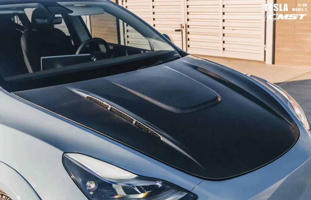 CMST - TESLA MODEL Y CARBON FIBRE BONNET HOOD