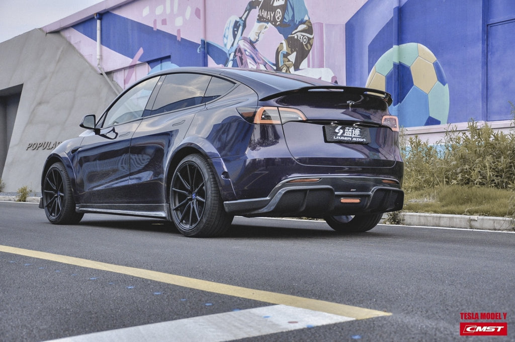 CMST - TESLA MODEL Y CARBON FIBRE SIDE SKIRTS V1
