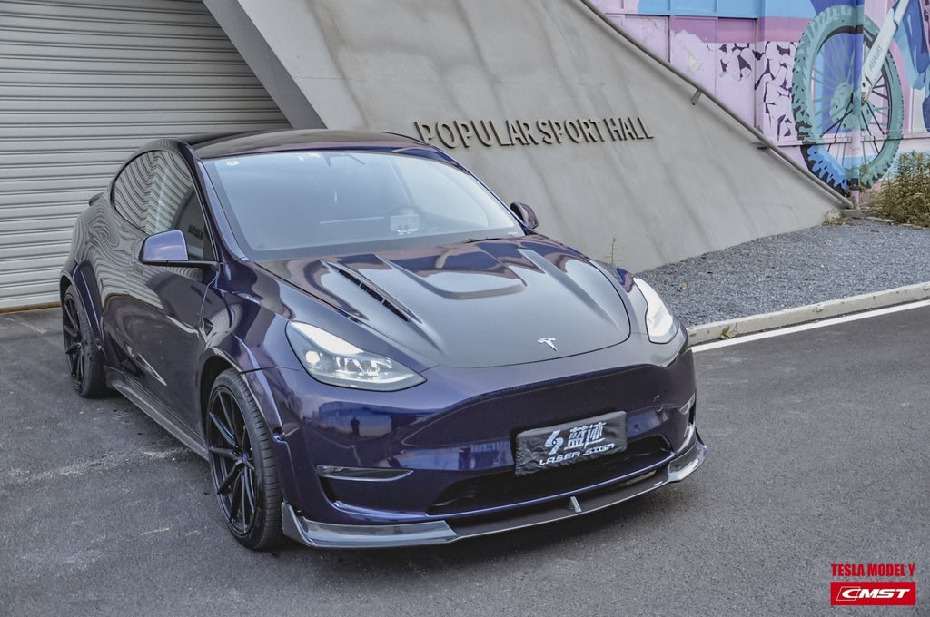 CMST - TESLA MODEL Y CARBON FIBRE SIDE SKIRTS V1