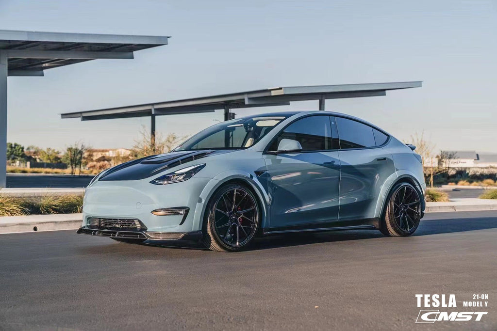 CMST - TESLA MODEL Y CARBON FIBRE SIDE SKIRTS V1