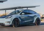 CMST - TESLA MODEL Y CARBON FIBRE SIDE SKIRTS V1