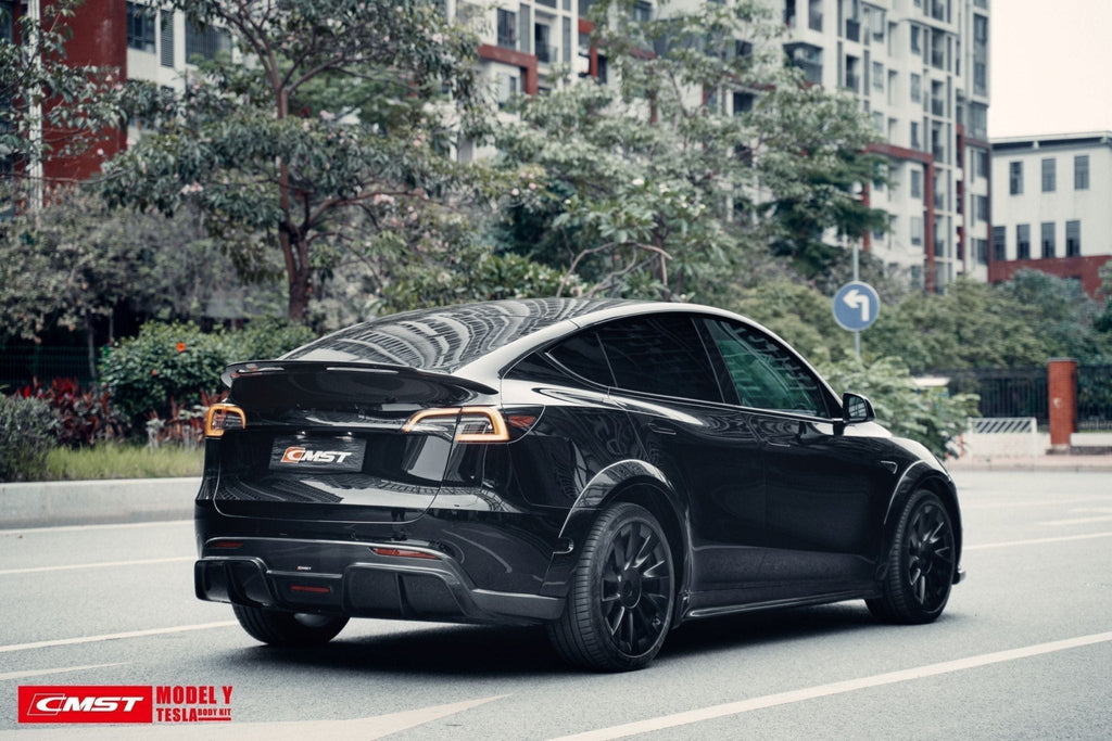CMST - TESLA MODEL Y CARBON FIBRE SIDE SKIRTS V1
