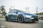 CMST - TESLA MODEL Y CARBON FIBRE SIDE SKIRTS V2