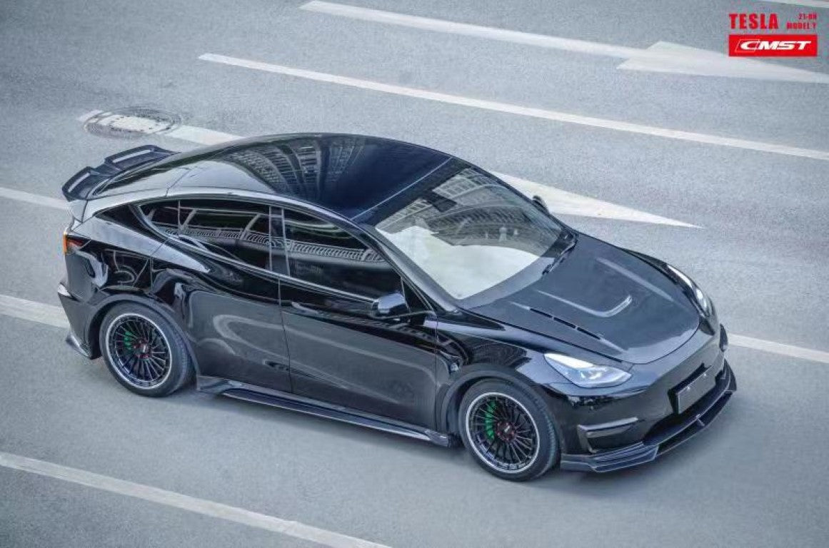 CMST - TESLA MODEL Y CARBON FIBRE SIDE SKIRTS V2