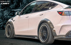 CMST - TESLA MODEL Y CARBON FIBRE SIDE SKIRTS V2
