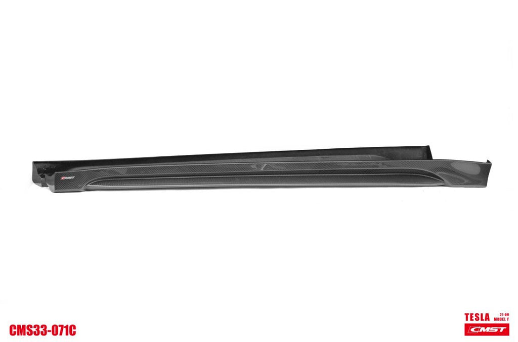 CMST - TESLA MODEL Y CARBON FIBRE SIDE SKIRTS V2