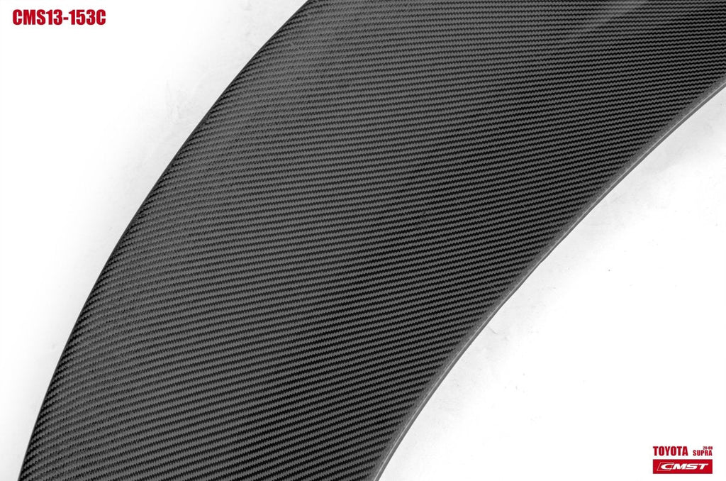 CMST - TOYOTA GR SUPRA CARBON FIBRE  DUCKTAIL REAR SPOILER