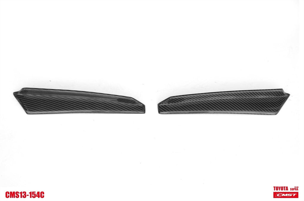 CMST- TOYOTA GR SUPRA CARBON FIBRE FRONT CANARDS