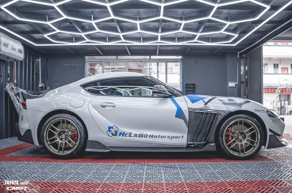 CMST- TOYOTA GR SUPRA CARBON FIBRE FRONT CANARDS