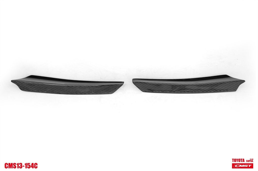 CMST- TOYOTA GR SUPRA CARBON FIBRE FRONT CANARDS