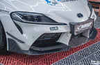 CMST- TOYOTA GR SUPRA CARBON FIBRE FRONT CANARDS