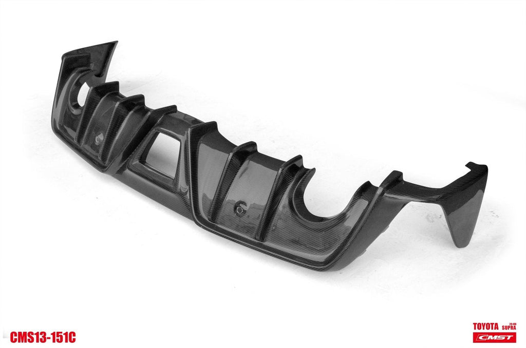 CMST- TOYOTA GR SUPRA CARBON FIBRE REAR LED DIFFUSER