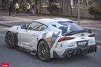 CMST- TOYOTA GR SUPRA CARBON FIBRE REAR LED DIFFUSER