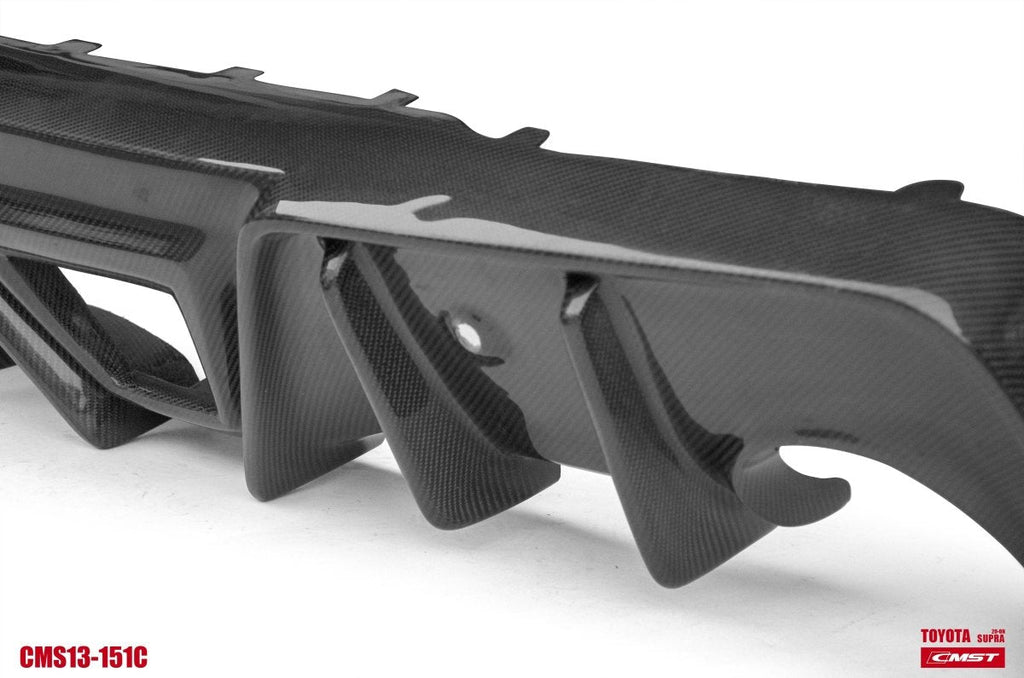 CMST- TOYOTA GR SUPRA CARBON FIBRE REAR LED DIFFUSER