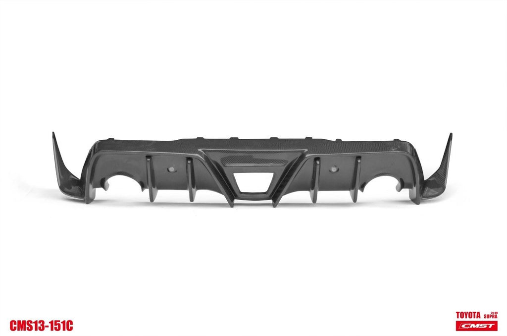 CMST- TOYOTA GR SUPRA CARBON FIBRE REAR LED DIFFUSER