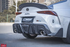 CMST- TOYOTA GR SUPRA CARBON FIBRE REAR LED DIFFUSER