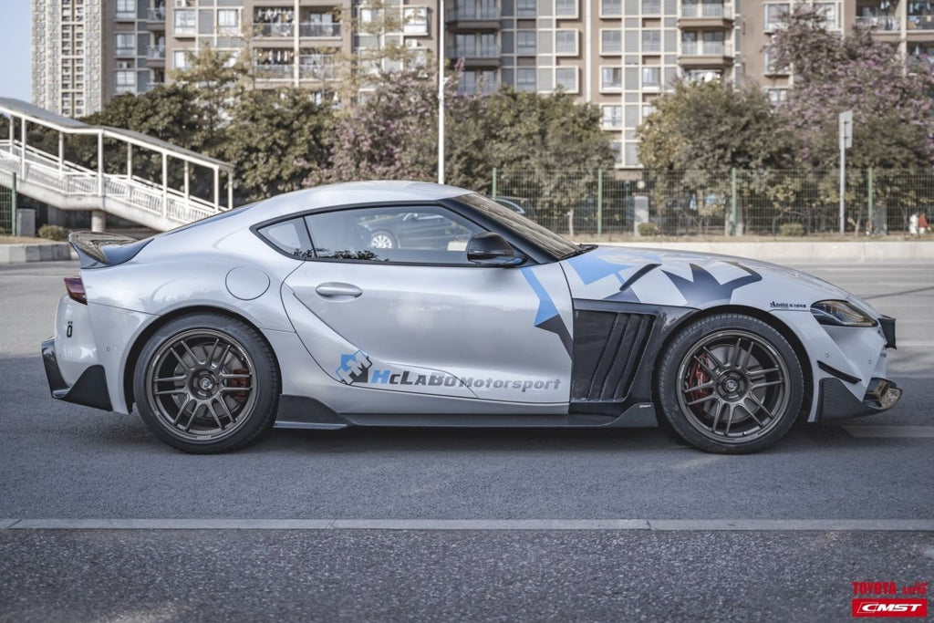 CMST - TOYOTA GR SUPRA CARBON FIBRE SIDE SKIRTS