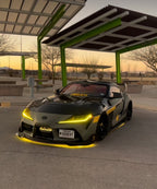 CMST- TOYOTA GR SUPRA CARBON FIBRE TRANSPARENT BONNET HOOD