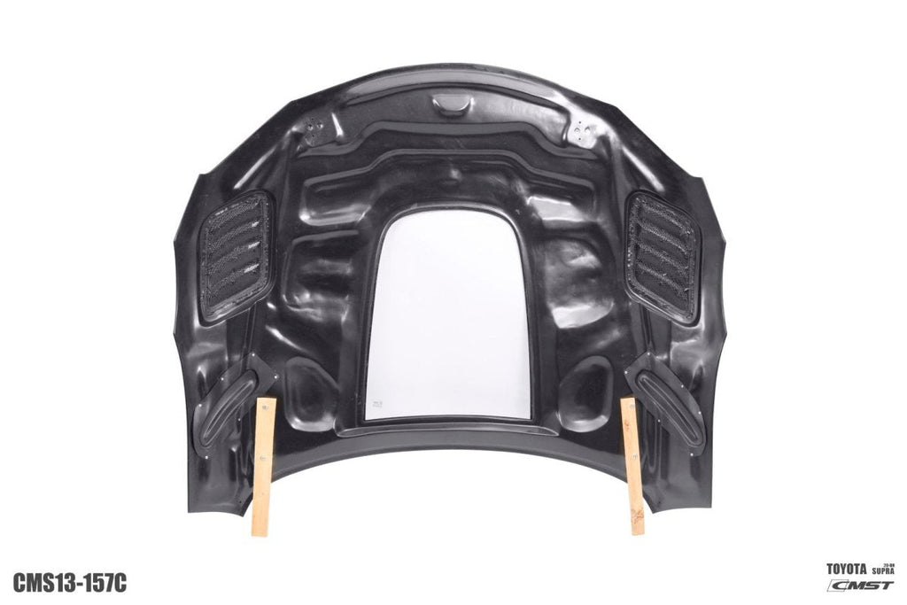 CMST- TOYOTA GR SUPRA CARBON FIBRE TRANSPARENT BONNET HOOD