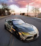 CMST- TOYOTA GR SUPRA CARBON FIBRE TRANSPARENT BONNET HOOD